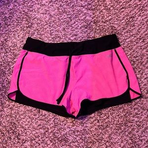 Pink/Black Athletic Shorts